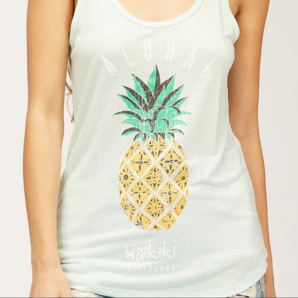 Billabong Waikiki Pineapple Love Tank Top - Picture 3 of 4